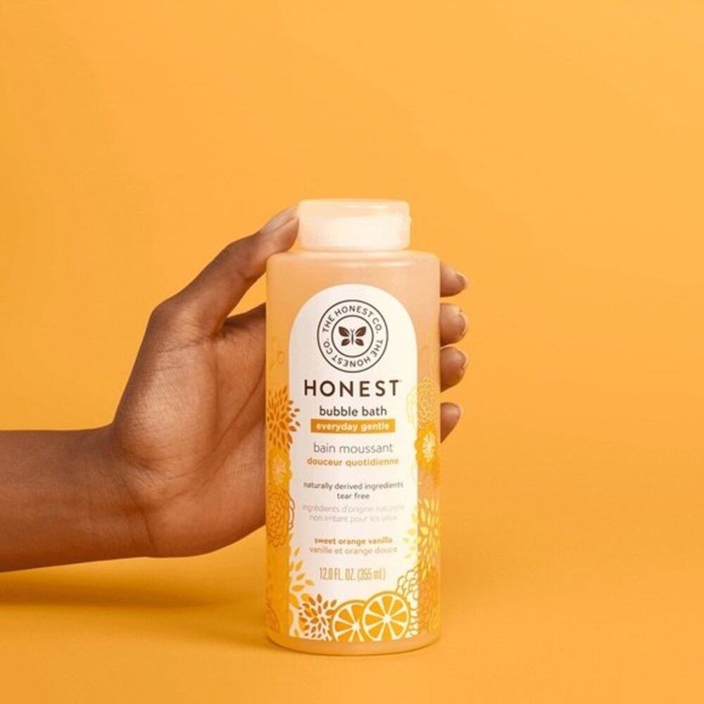 The Honest Co. Bubble Bath Everyday Gentle Sweet Orange Vanilla 12oz